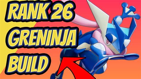 best evs for greninja|pokemon unite greninja.